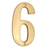 5" Brass Numerals (0-9)